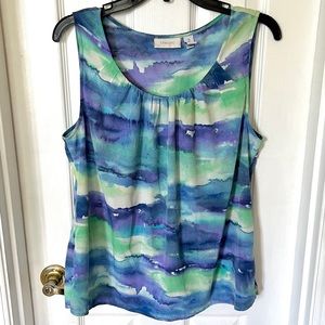 Chico’s Watercolor Tank Top